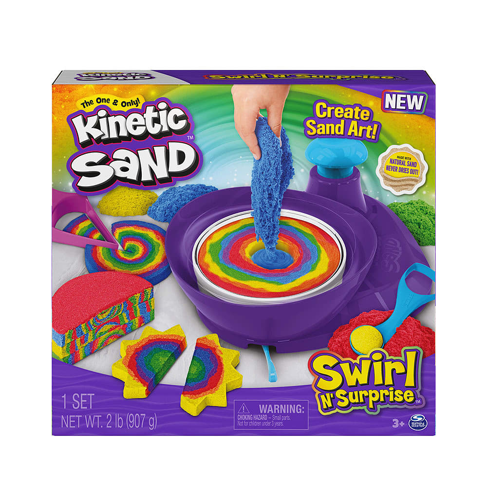 Kinetic Sand Swirl N'-överraskning