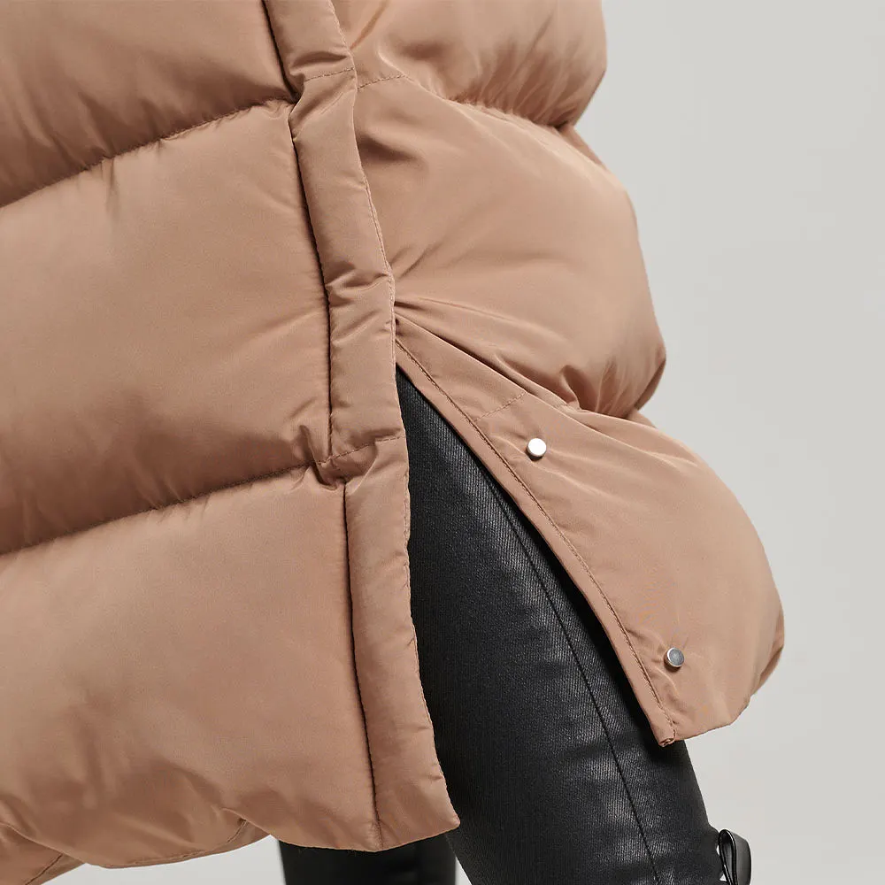 Maxi Hooded Puffer Coat