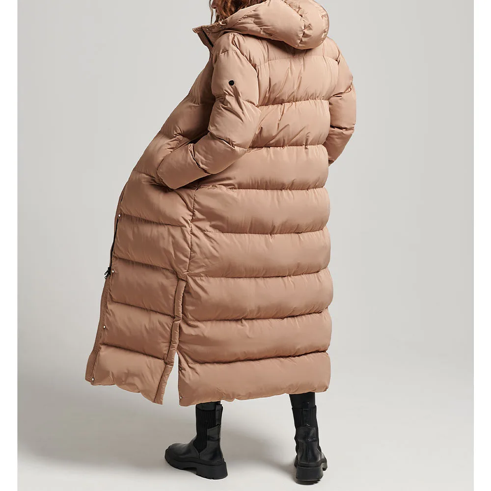 Maxi Hooded Puffer Coat