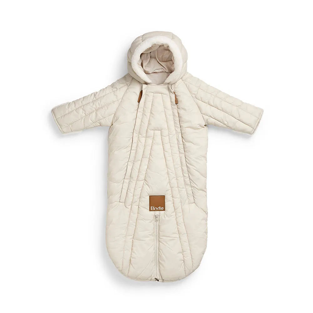 Creamy White Baby Overall 6-12 mån