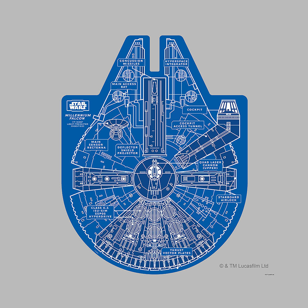 Pussel Millenium Falcon Star Wars