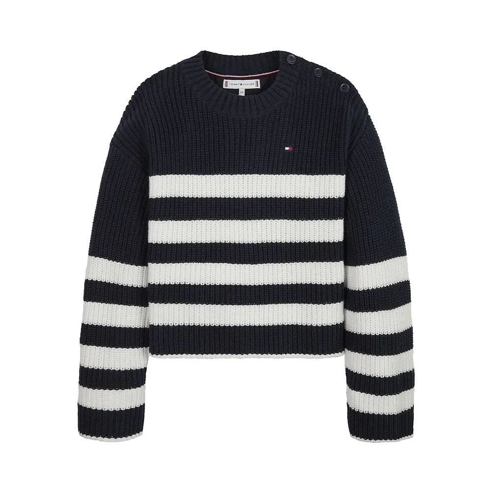 Nautical Striped Sweater L/S