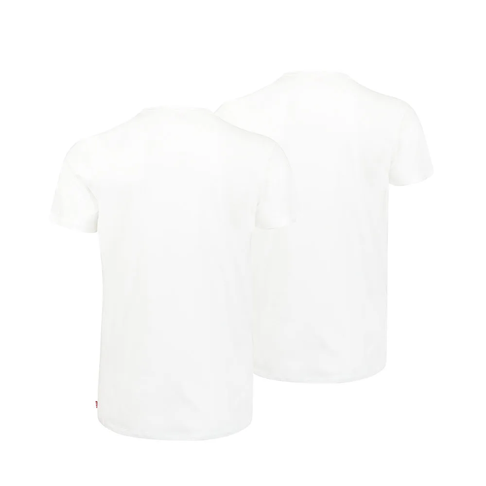 V-hals T-shirt i 2 pack