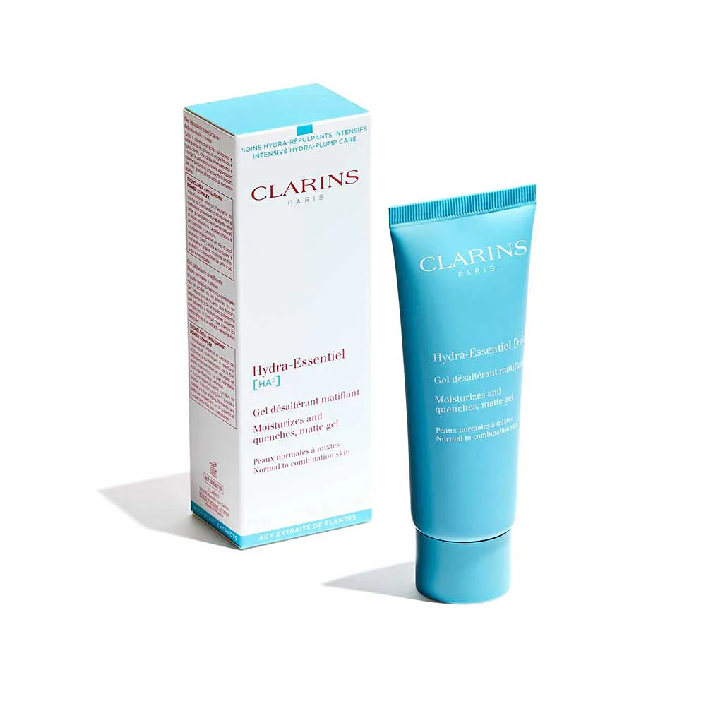 Clarins Hydra-Essentiel Moisturizes and quenches, matte gel Normal to combination skin
