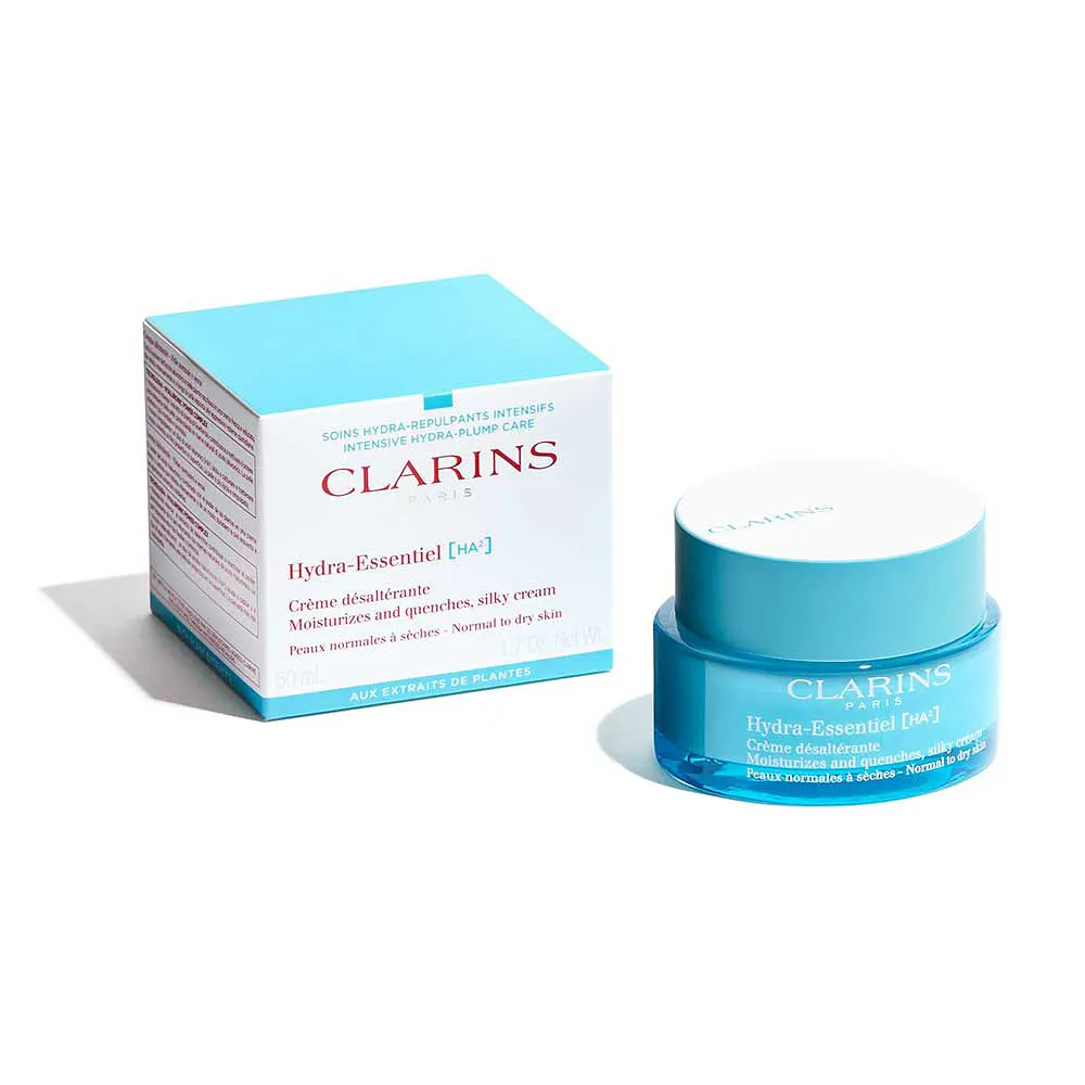 Clarins Hydra-Essentiel Moisturizes and quenches, silky cream Normal to dry skin