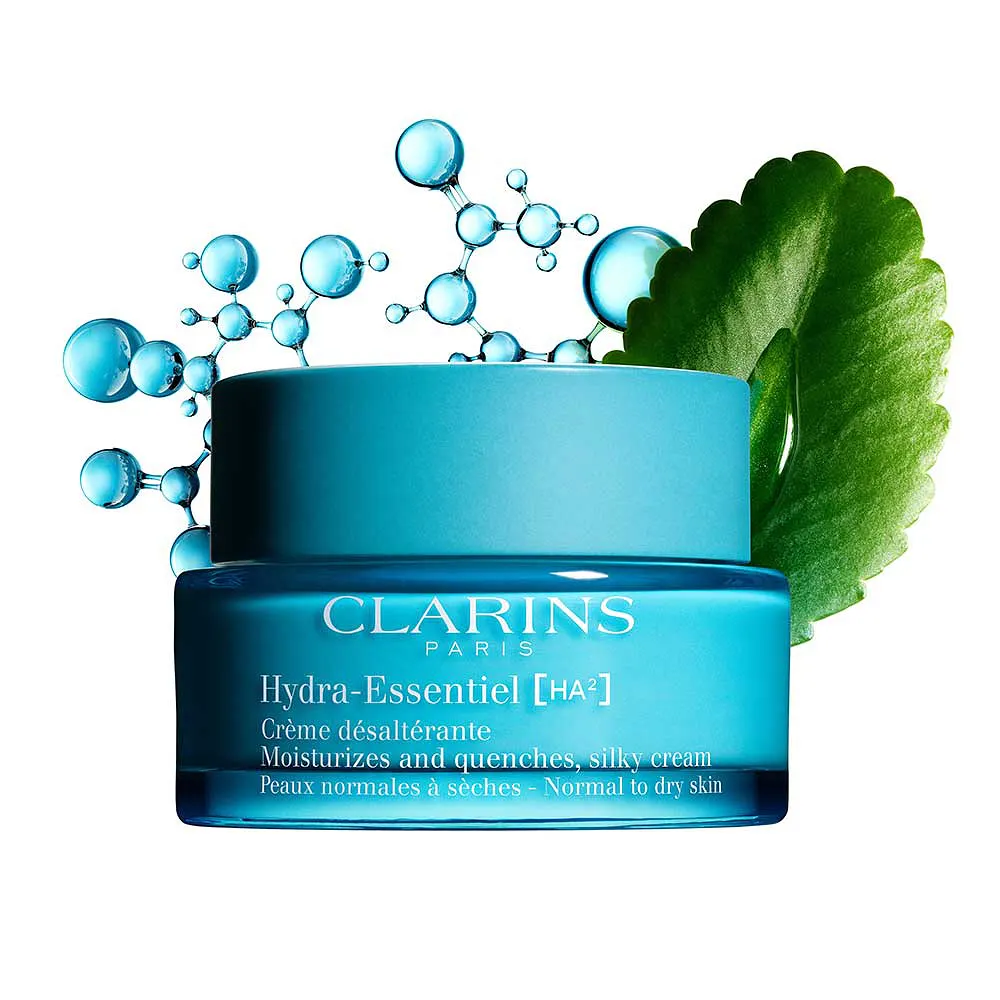 Clarins Hydra-Essentiel Moisturizes and quenches, silky cream Normal to dry skin
