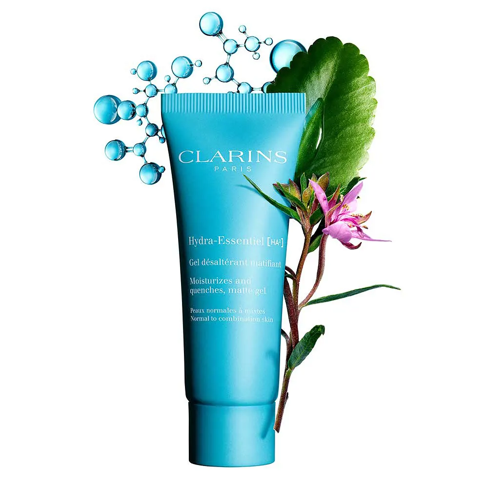 Clarins Hydra-Essentiel Moisturizes and quenches, matte gel Normal to combination skin