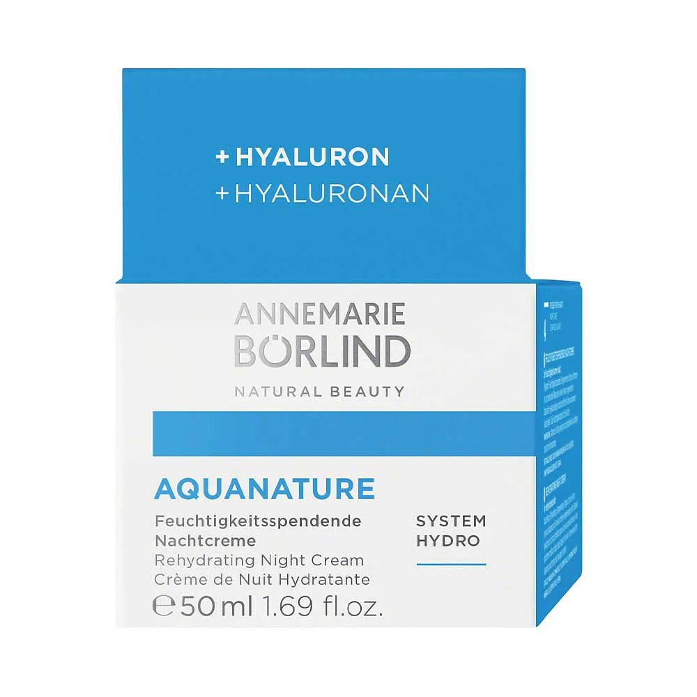 AQUANATURE Rehydrating Night Cream