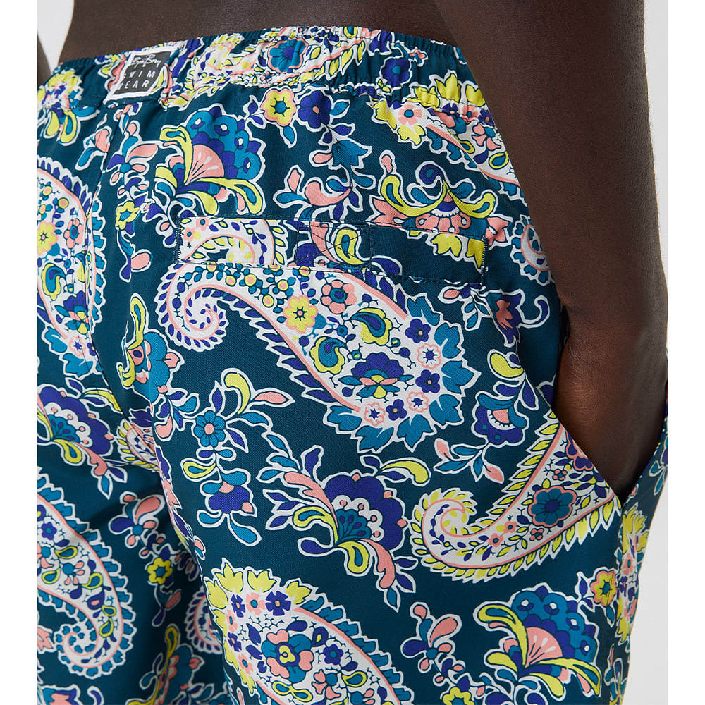 Print Swim Shorts