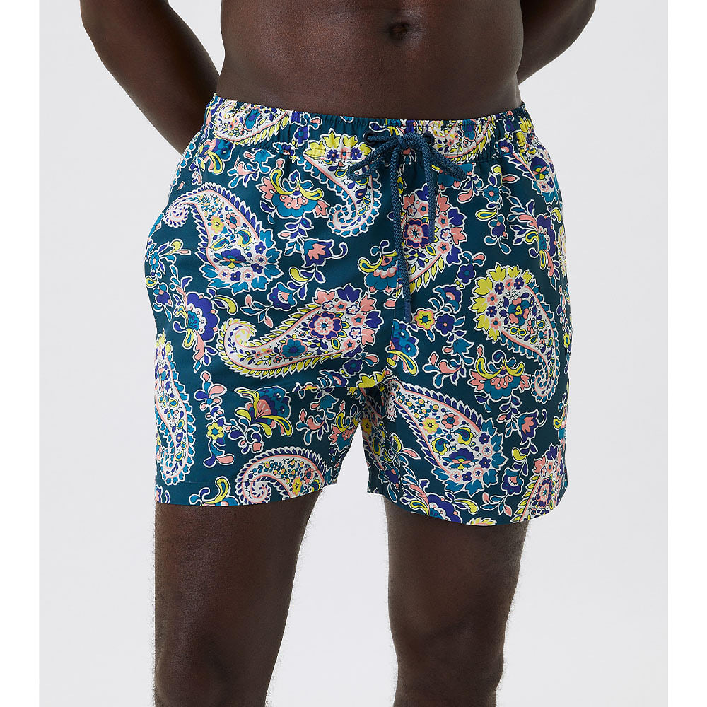 Print Swim Shorts