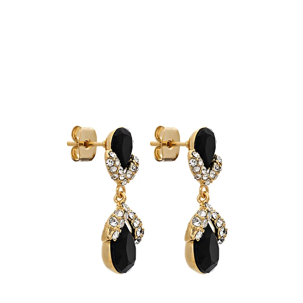 Petite Grace Earrings Jet