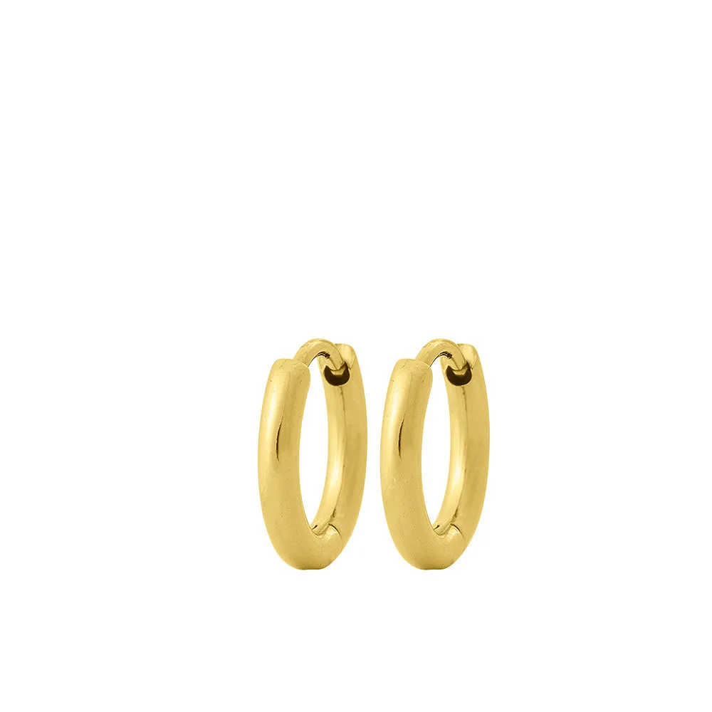 Triple Pair Hoops Gold