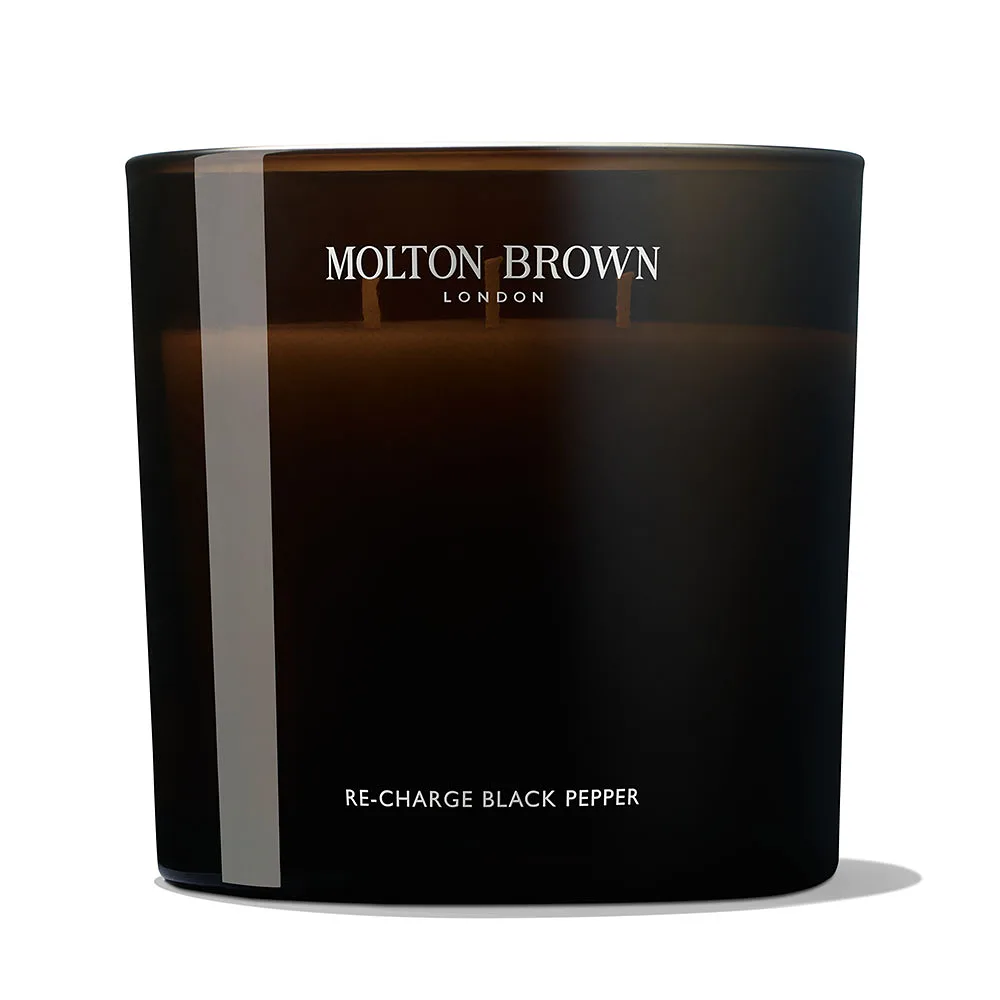 Re-Charge Black Pepper Luxury Scented Candle Triple Wick