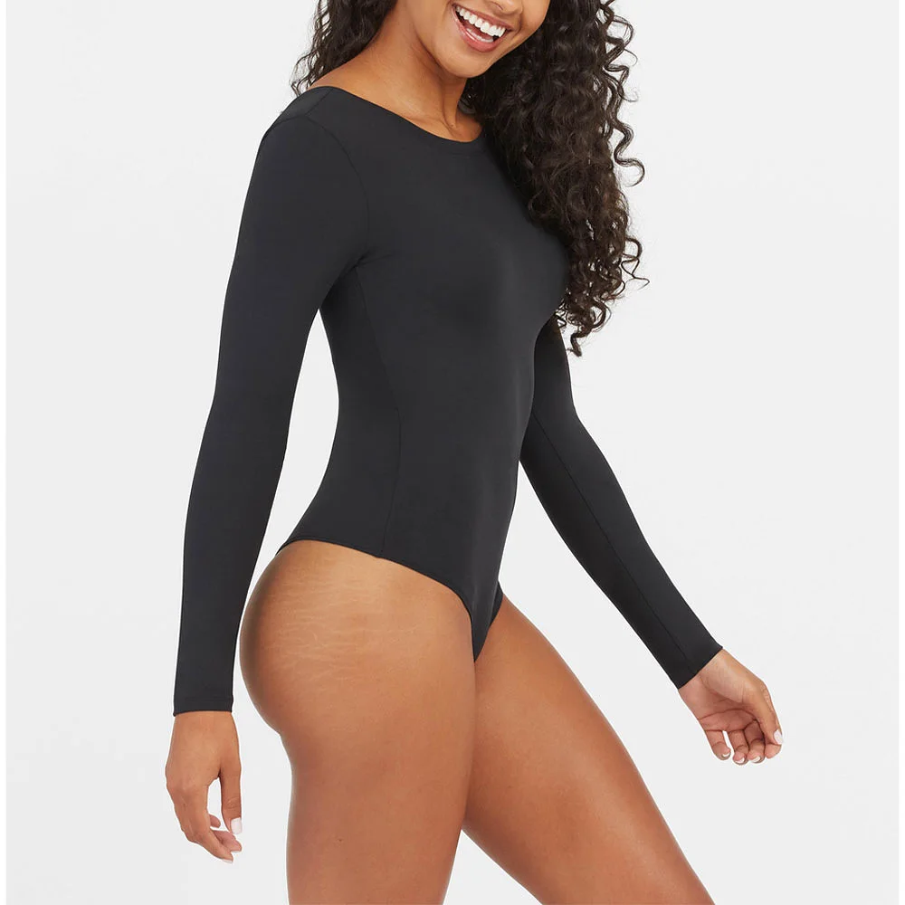 Scoop neck bodysuit