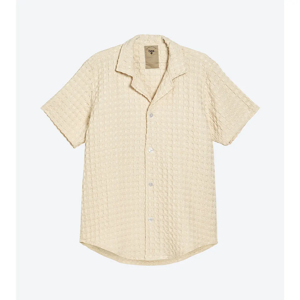 Ecru Cuba Waffle Shirt