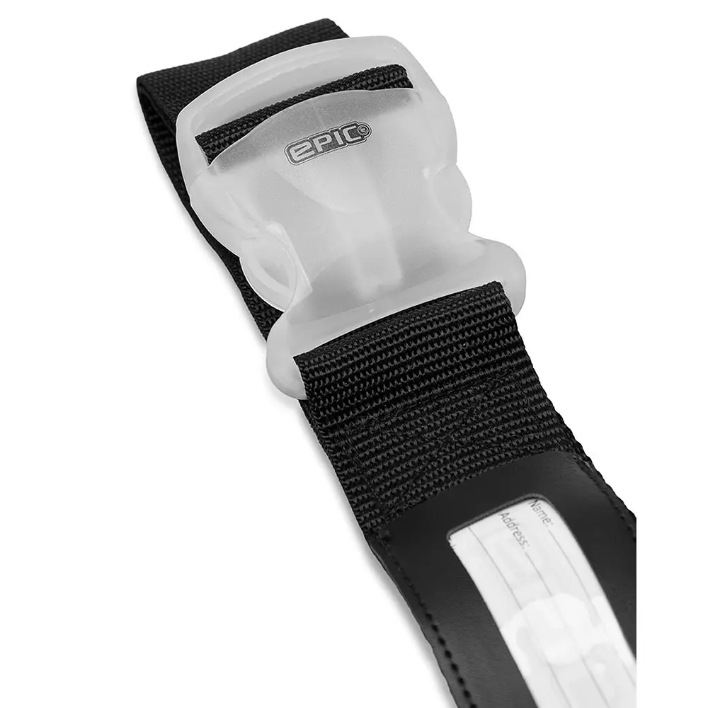 Security luggage strap Black