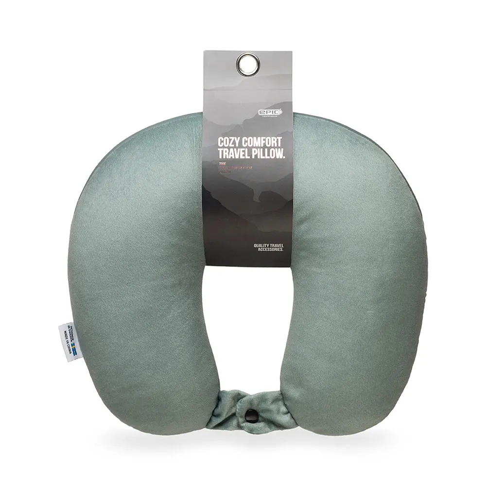 Cozy Comfort Travel pillow Sweet Green