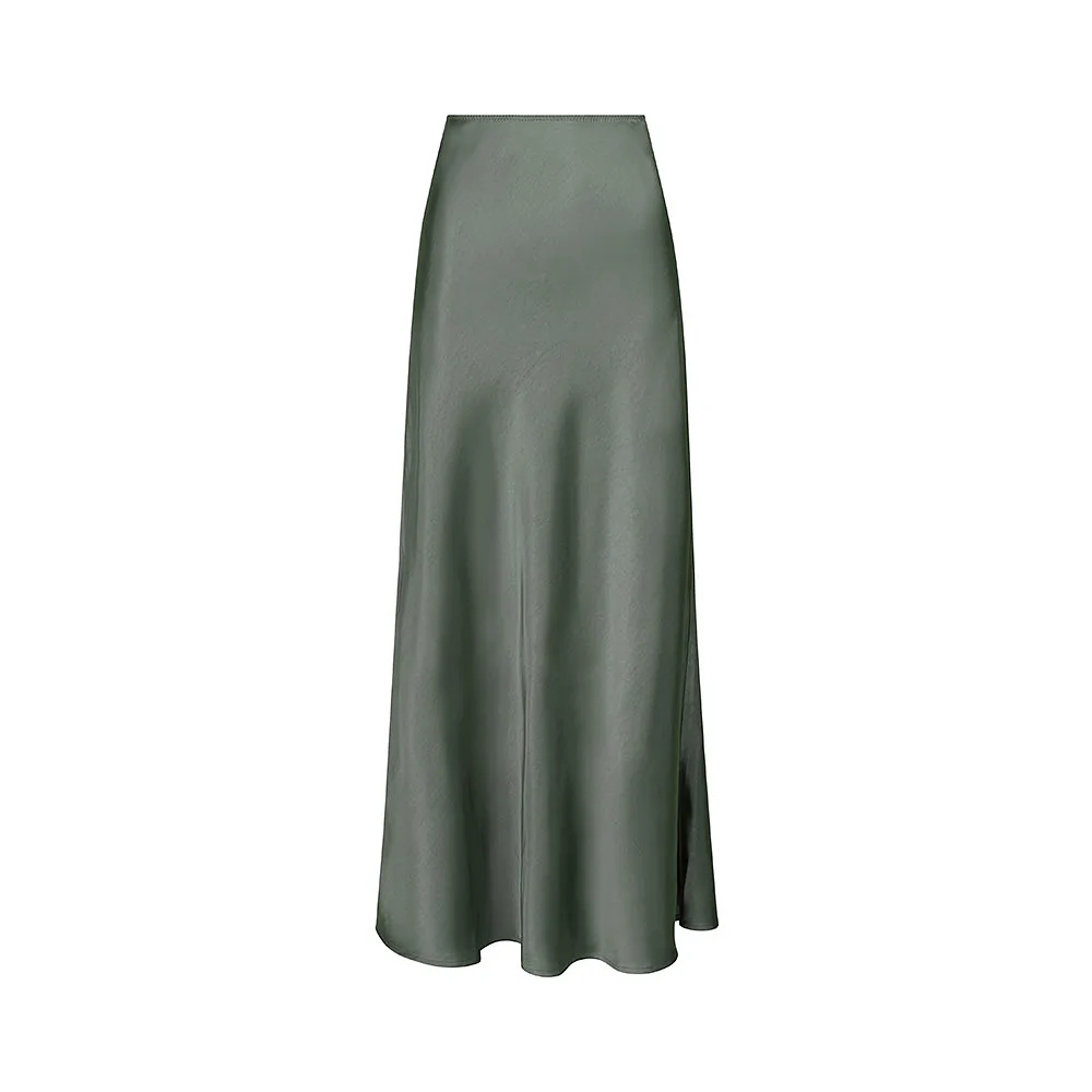 Vicky Heavy Sateen Skirt