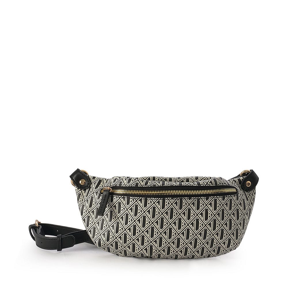 JLB Palermo Waist Bag Black-White