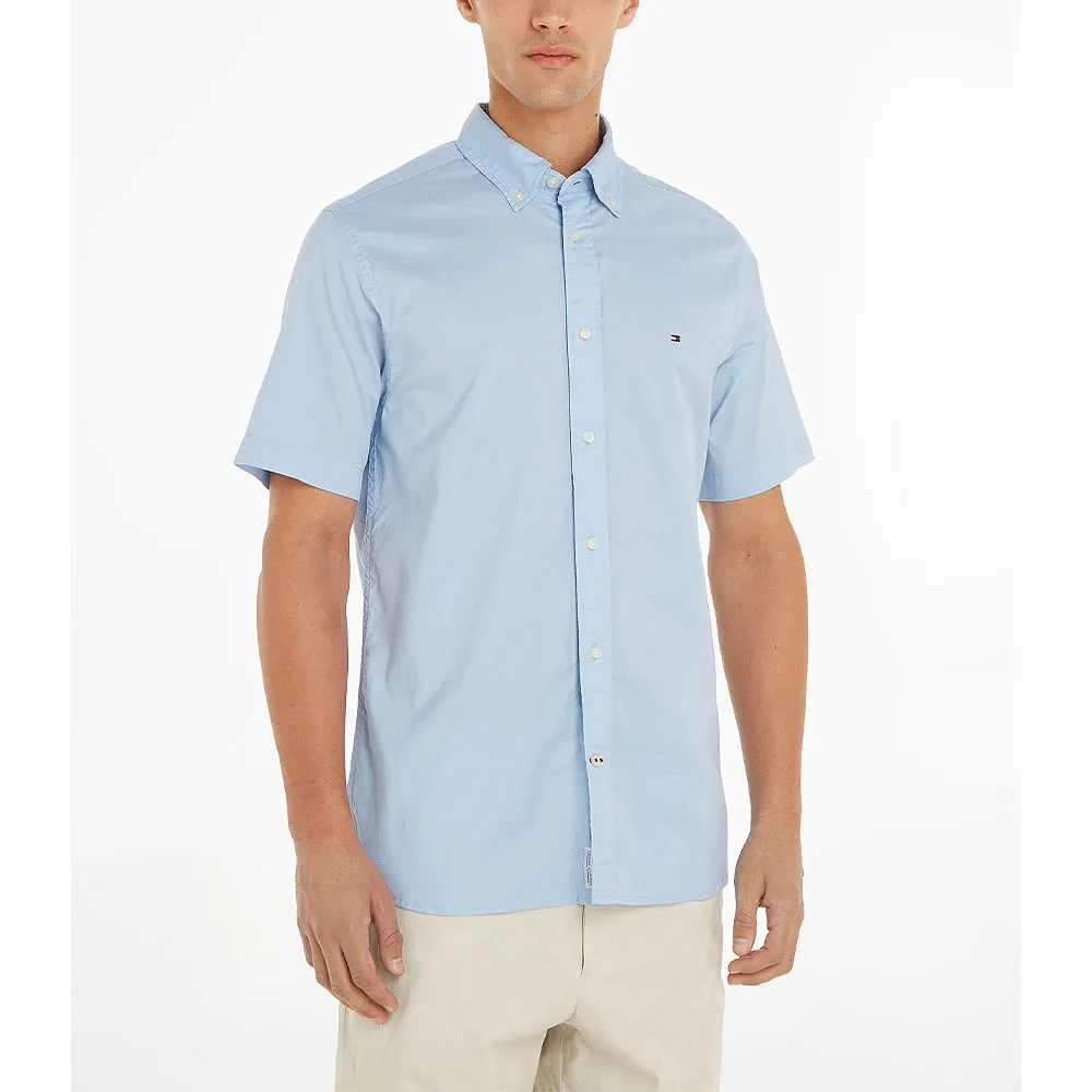 FLEX POPLIN RF SHIRT S/S Shirts / Woven Tops