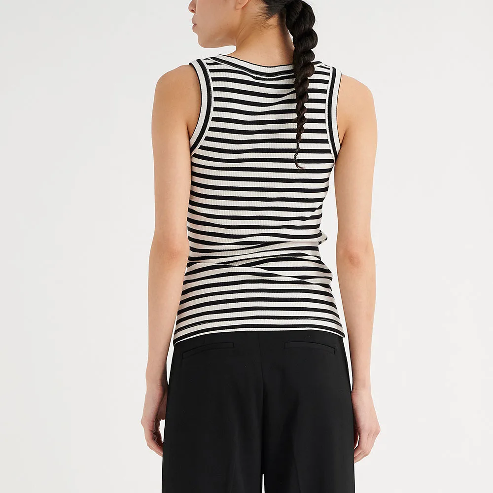 DagnaIW Striped Tank T-shirt