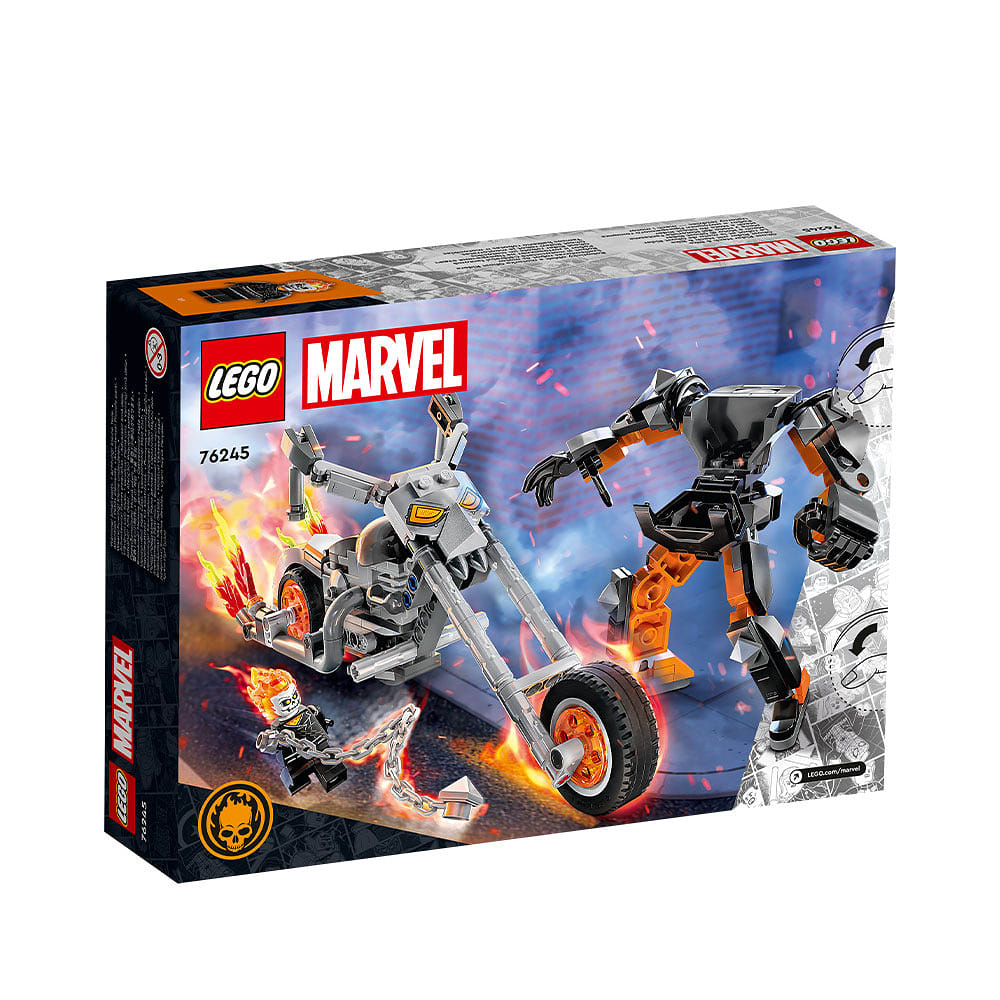 76245 Super Heroes Ghost Rider robot och cykel