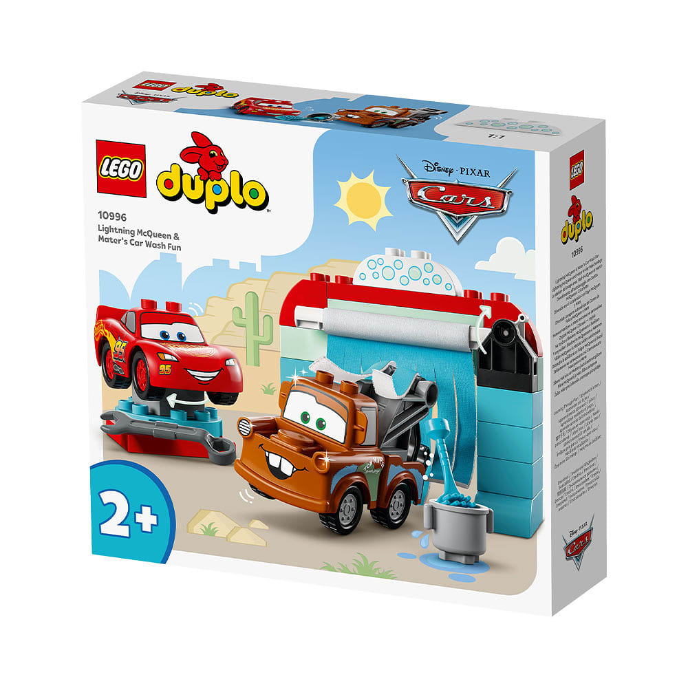 10996 Duplo Blixten McQueen och Bärgarns roliga biltvätt