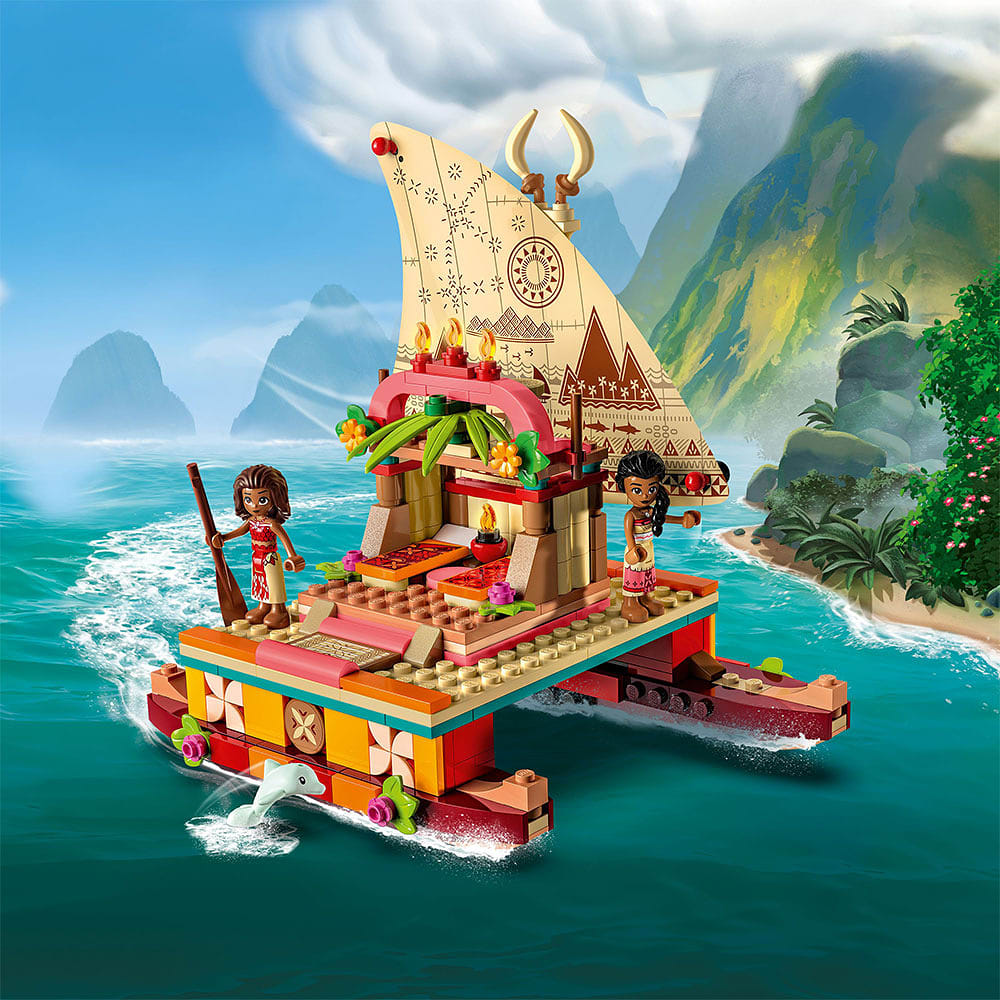 43210 Disney Princess Vaianas navigeringsbåt