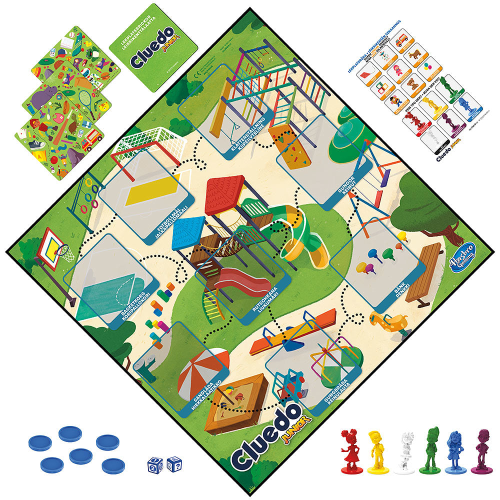 Brädspel Cluedo Junior (SE/FI)