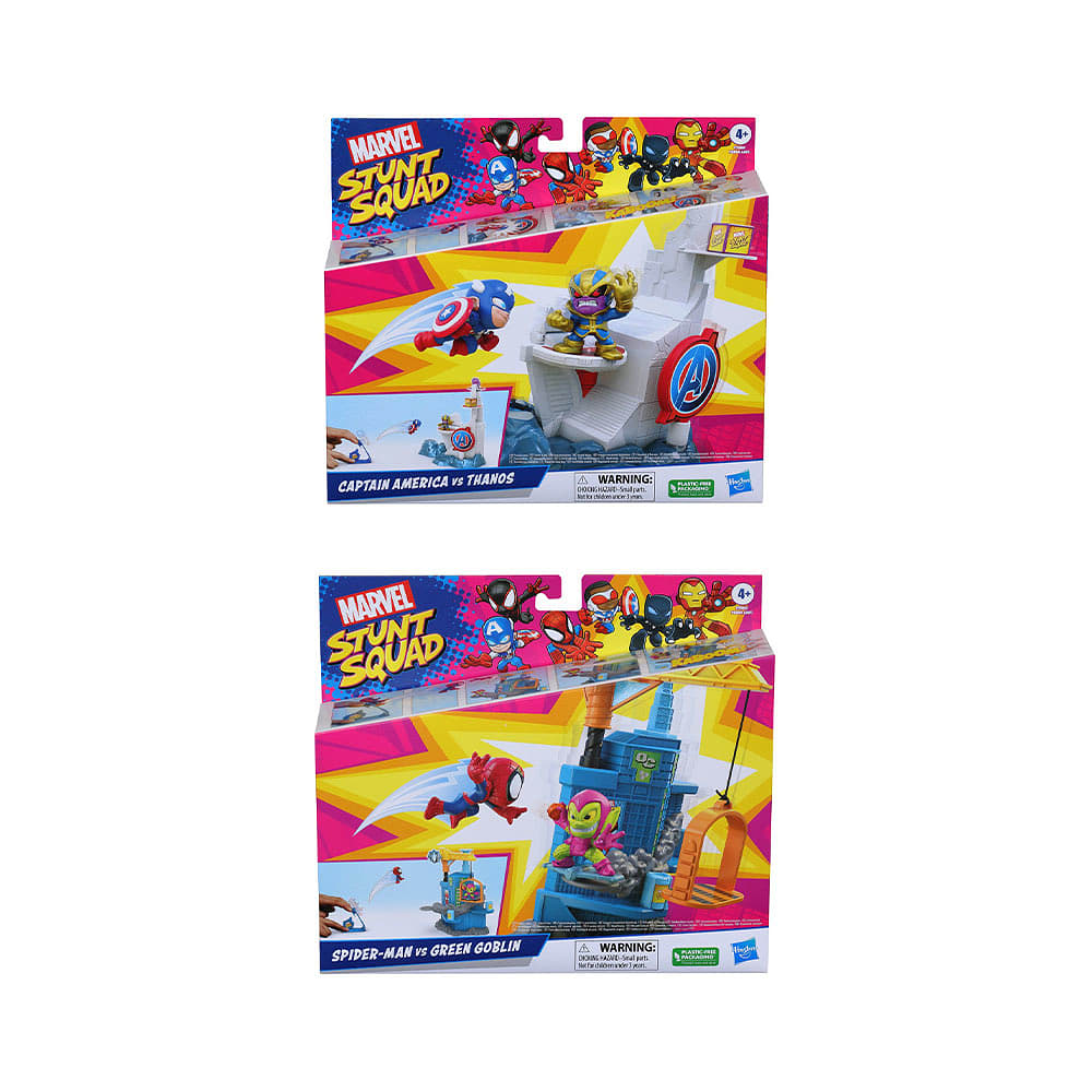 Playset Stunt Squad Figure and Feature Playset, Asst
