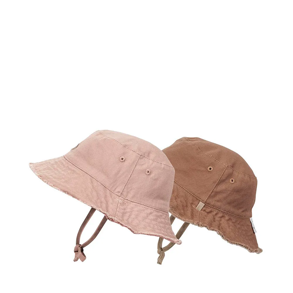 Blushing Pink 1-2 år Bucket hat