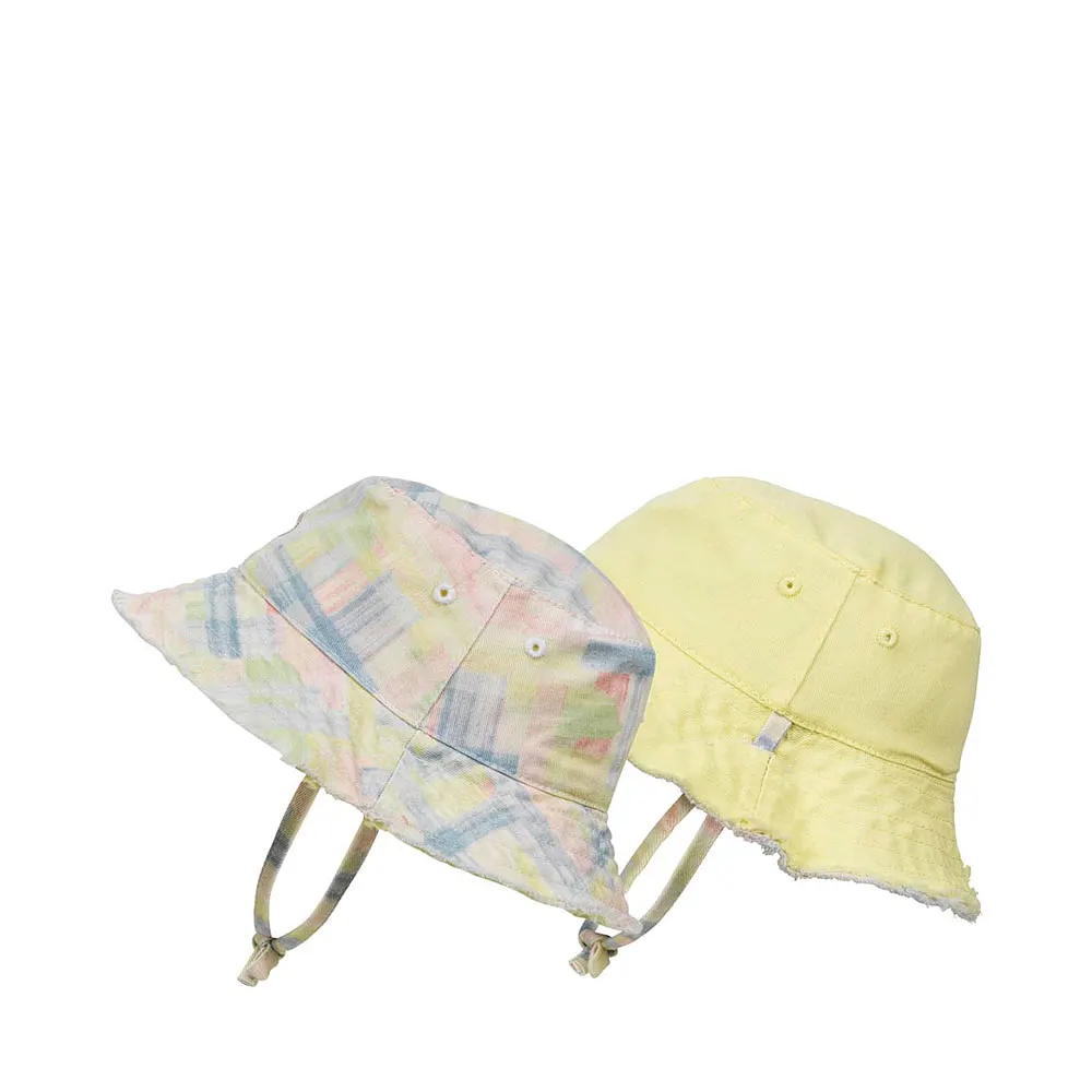 Pastel Braids 0-6m Bucket hat