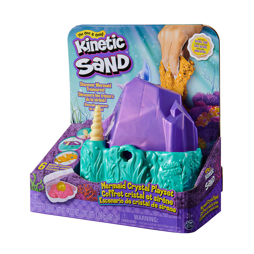 Kinetic Sand Mermaid Crystal lekset