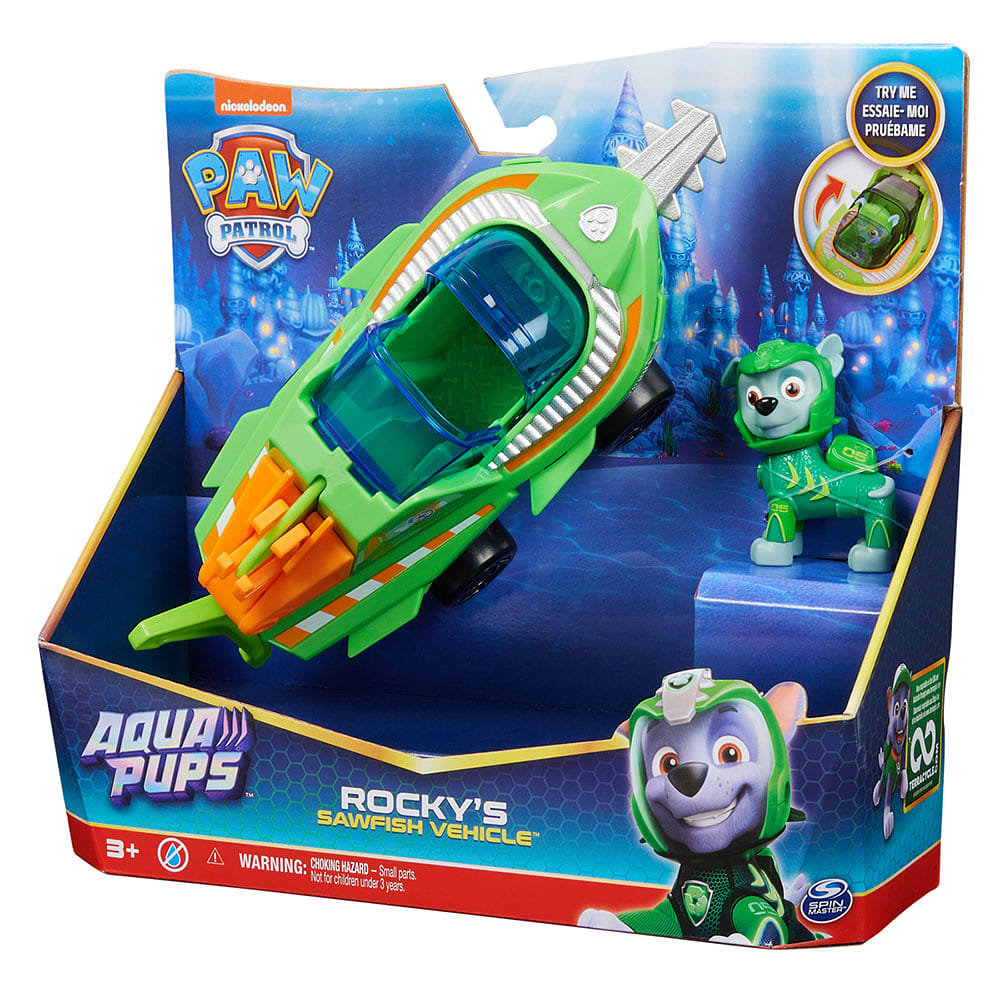 Paw Patrol Aqua-tema fordon Rocky