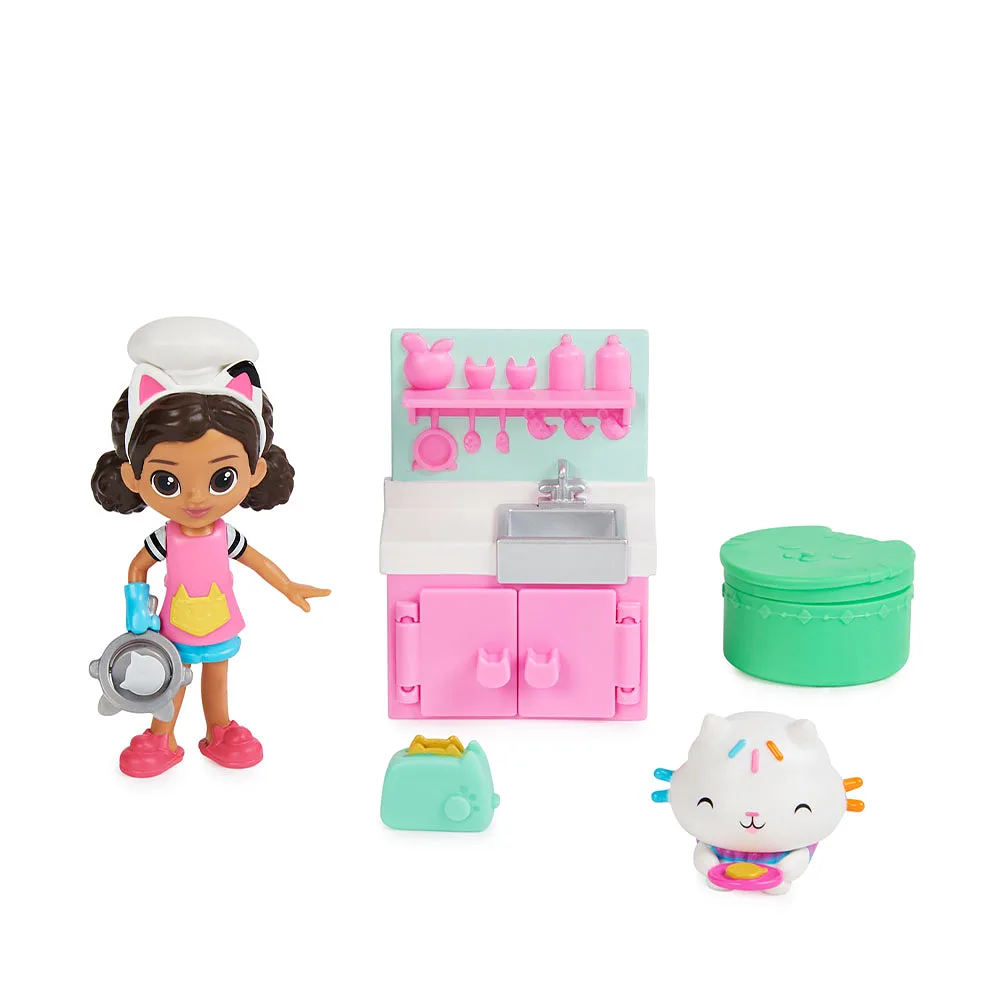 Gabby's Dollhouse Cat-tivity Pack Cooking Gabby