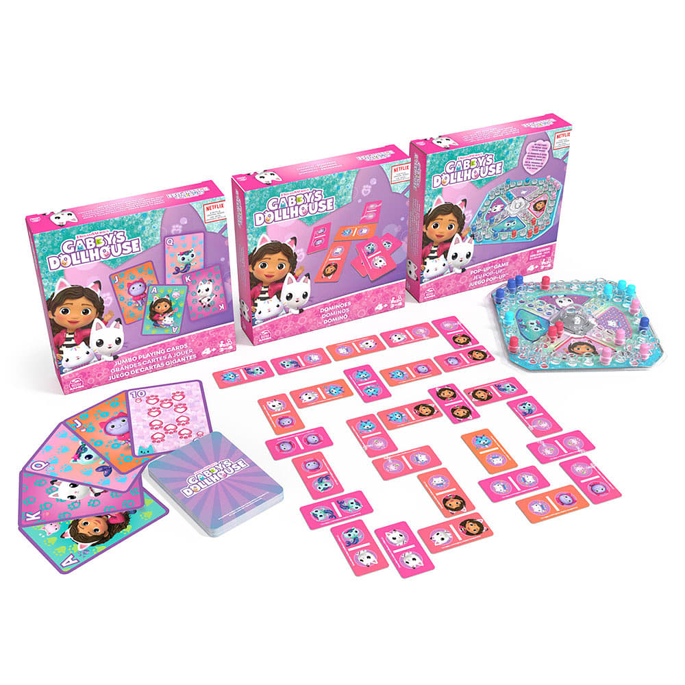 Gabby's Dollhouse 3-pack spel