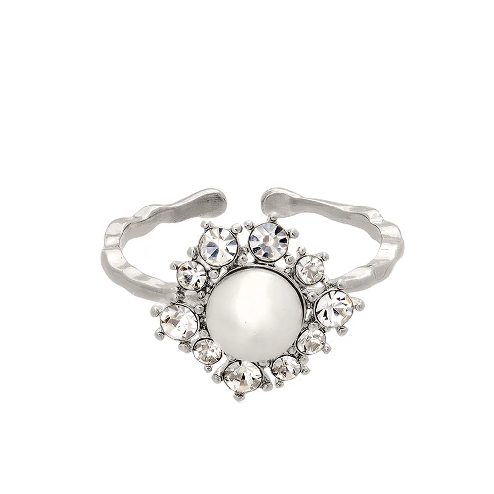 Emily Pearl Ring - Ivory