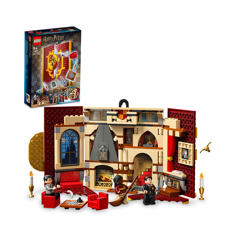 Harry Potter™ Gryffindor™ elevhemsbanderoll 76409 Bygg- och lekset