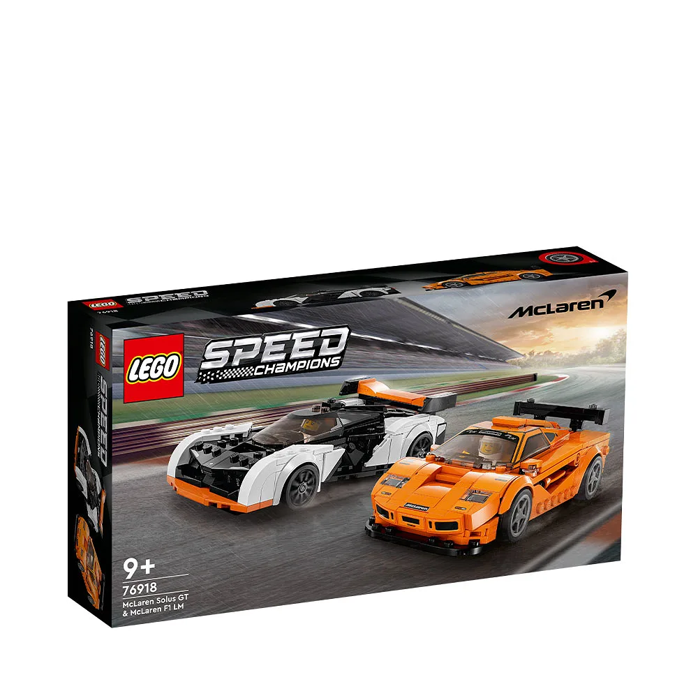 Speed Champions McLaren Solus GT & McLaren F1 LM 76918 Bygg- och lekset