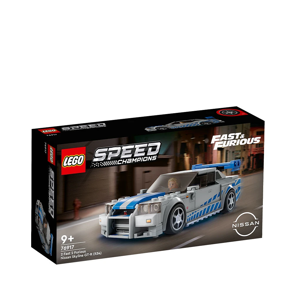 Speed Champions Fast & Furious Nissan Skyline GT-R (R34) 76917