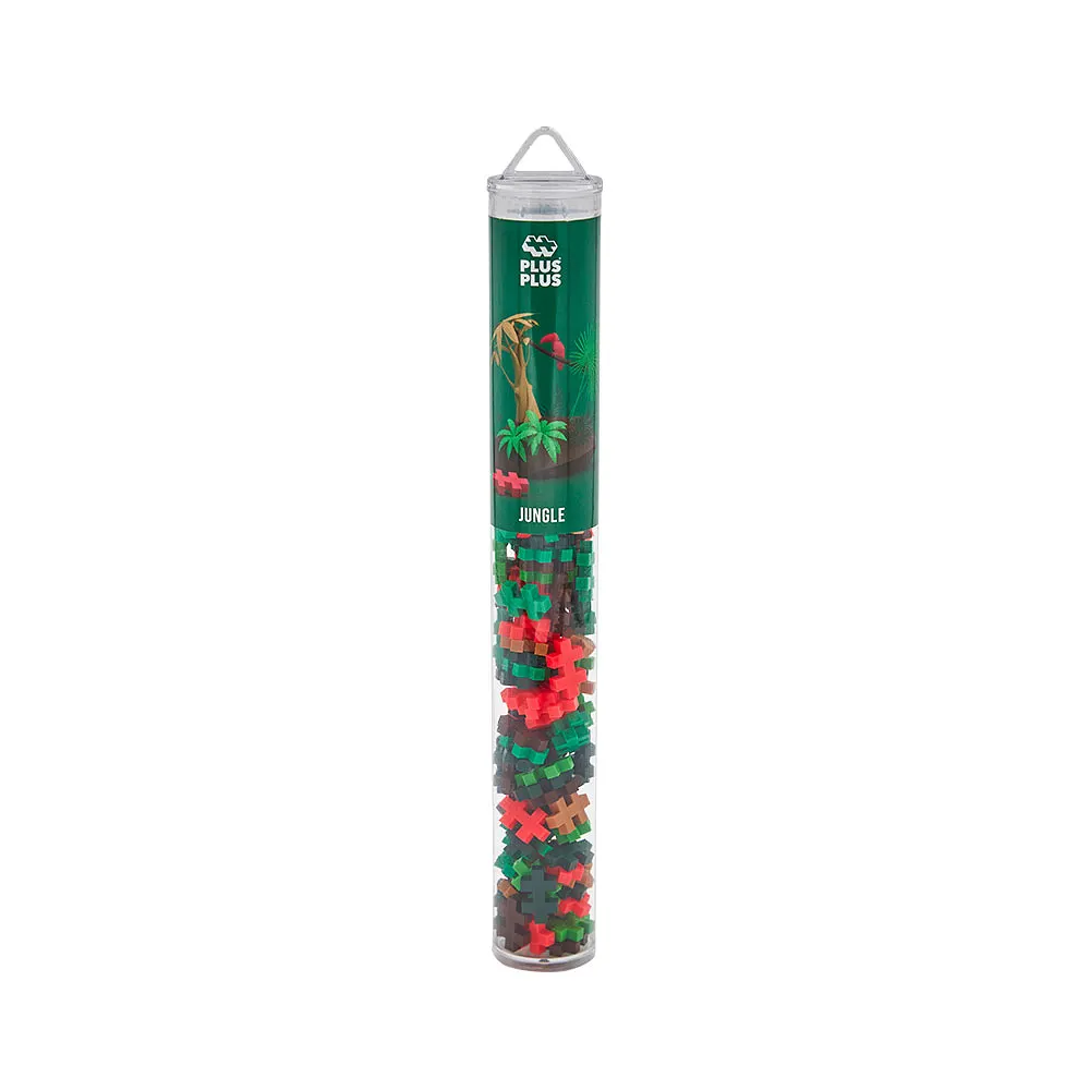 PLUS PLUS Jungle mix / 100 pcs Tube