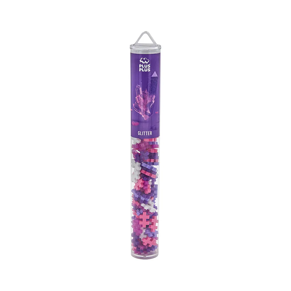 PLUS PLUS Glitter Mix/ 100 pcs Tube