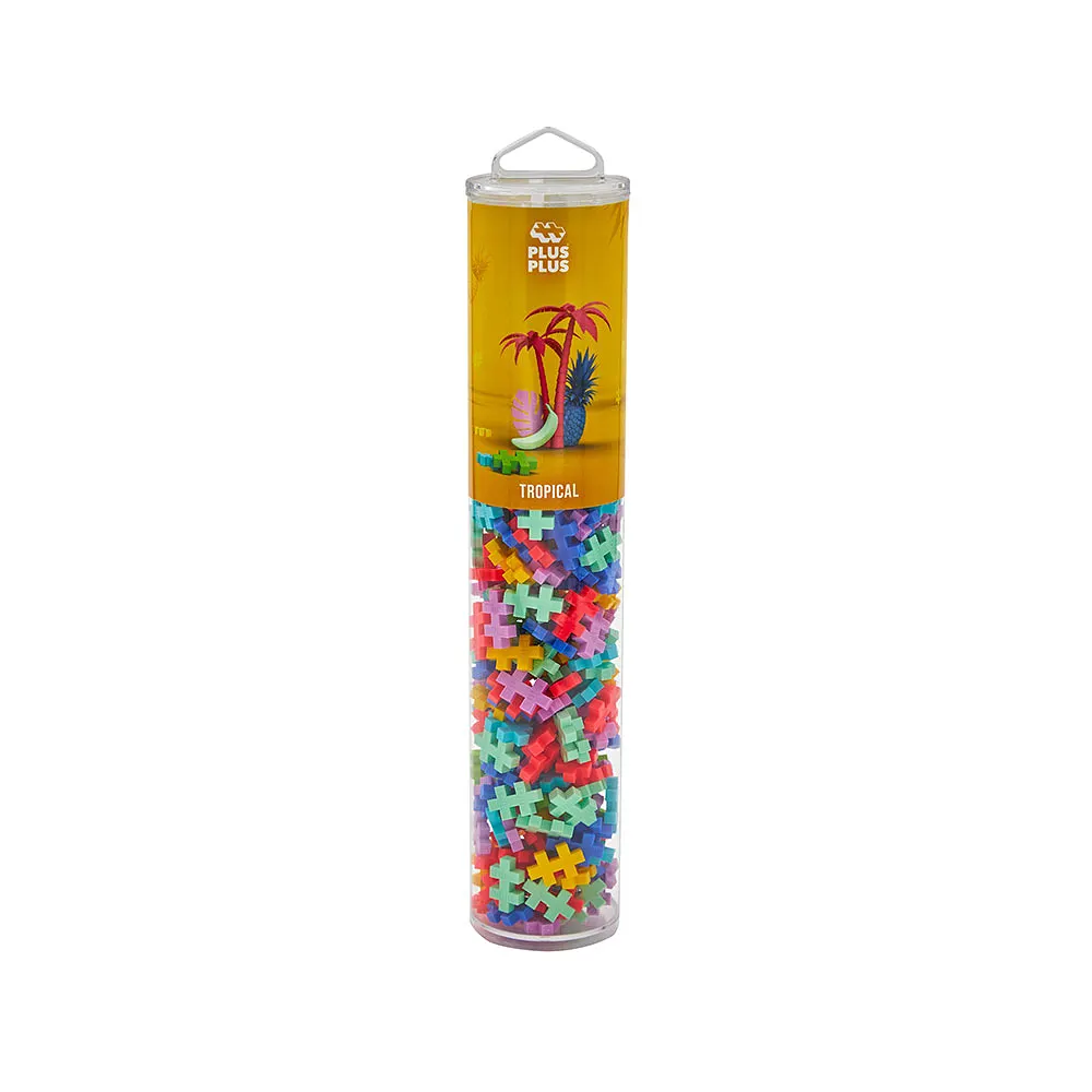 PLUS PLUS Tropical mix / 100 pcs Tube