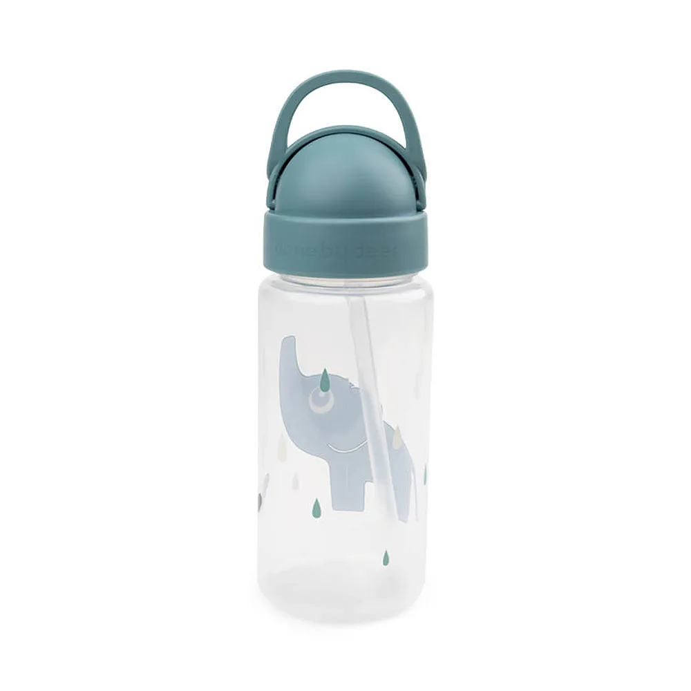 Straw bottle Elphee Blue