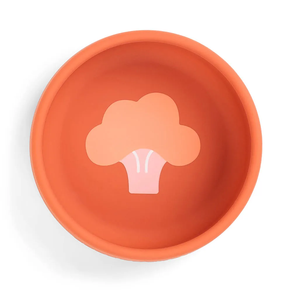 Silicone first meal set Papaya