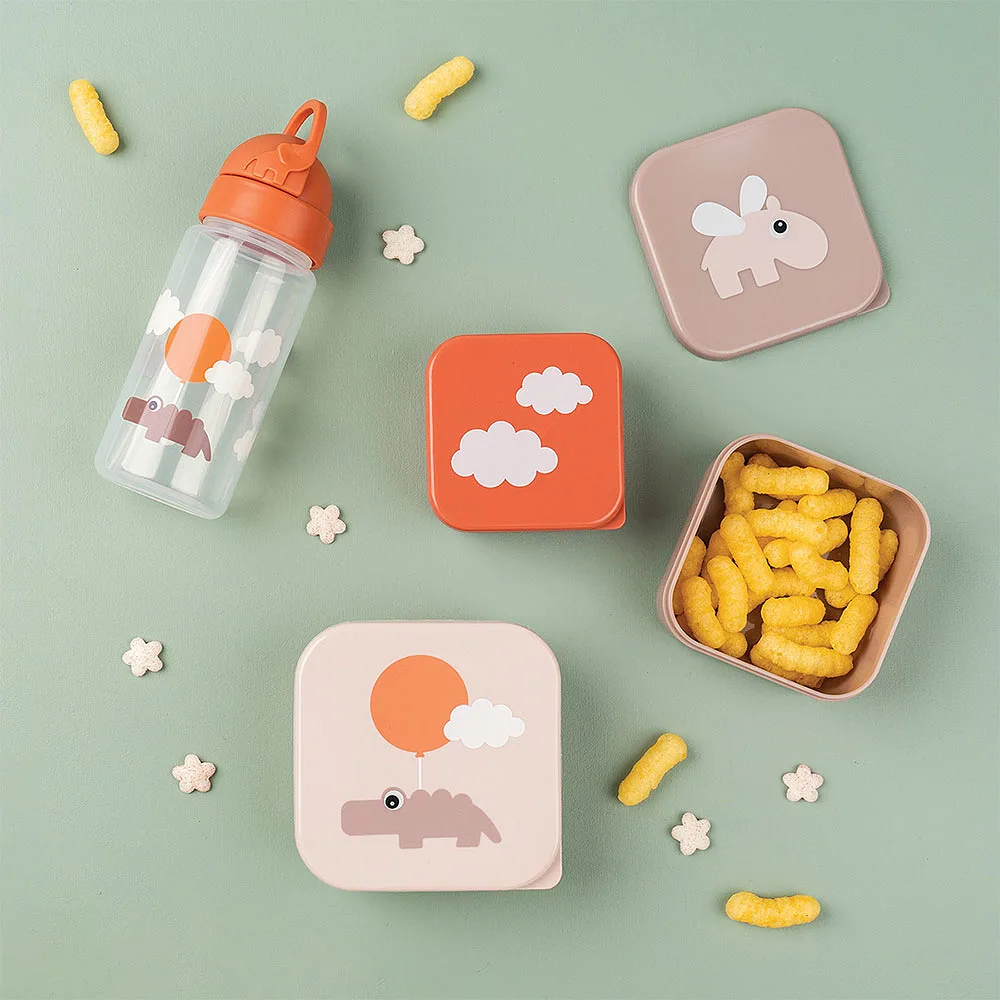 Snack box set 3 pcs Happy clouds Powder