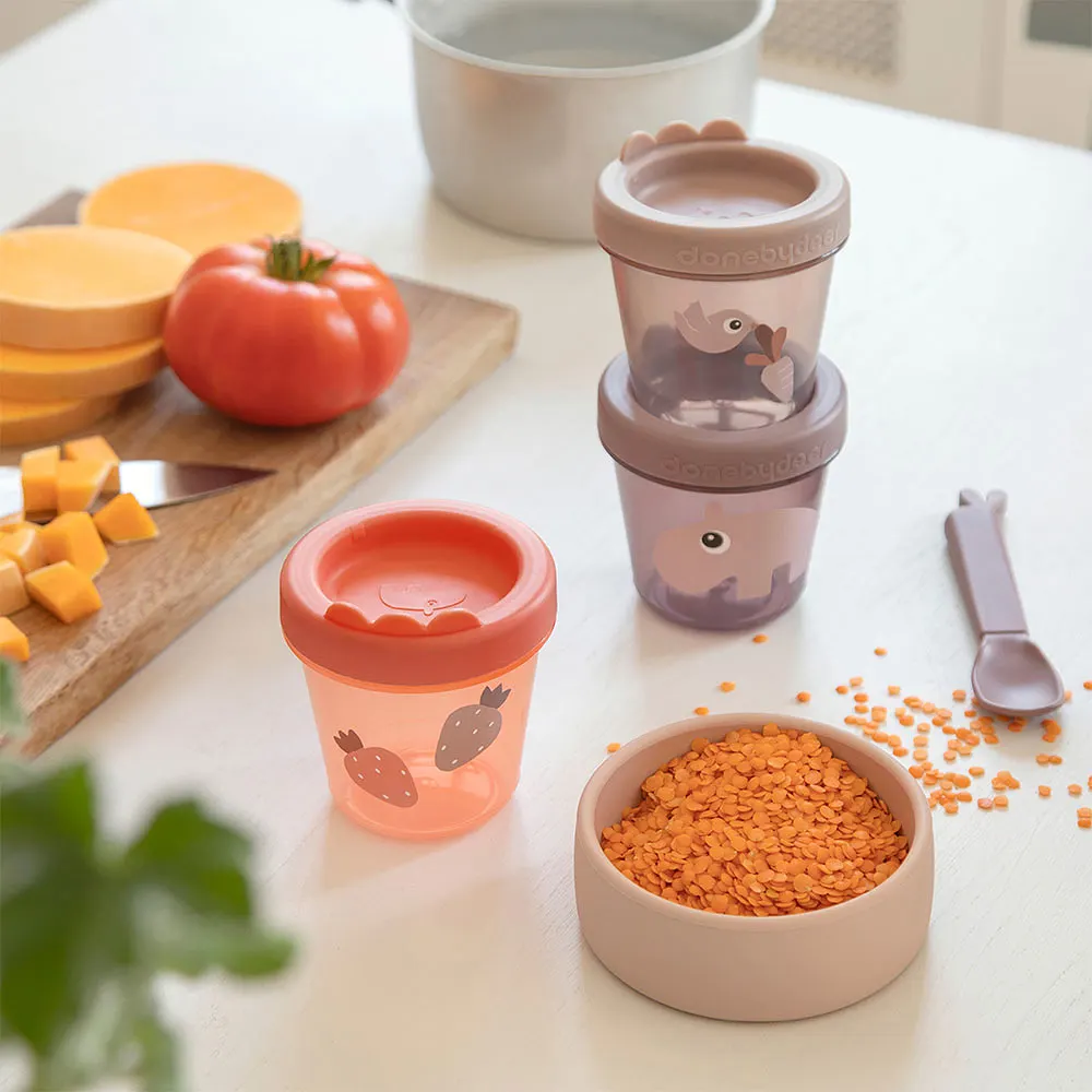 Baby food container 3-pack Ozzo Powder