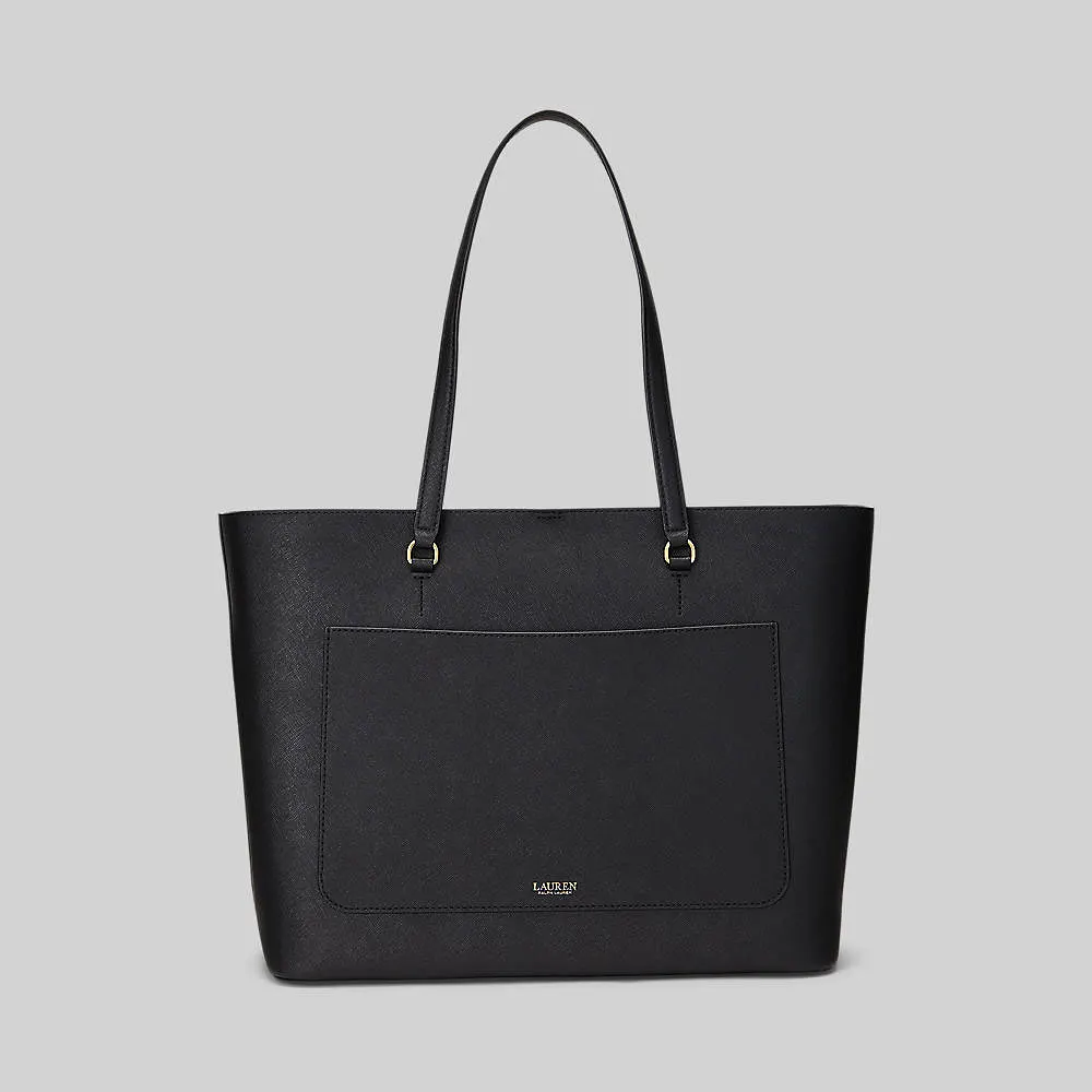 Crosshatch Leather Large Karly Tote