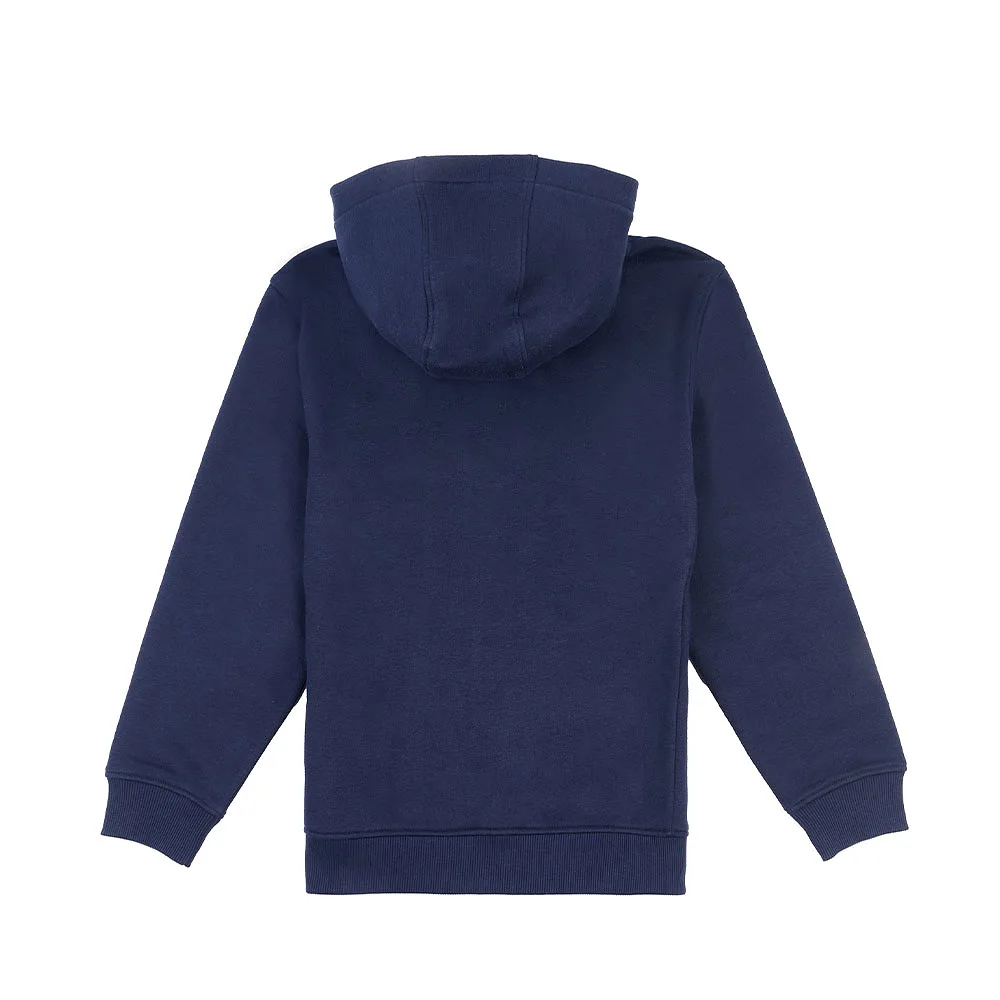 Badge Zip Through Hoodie