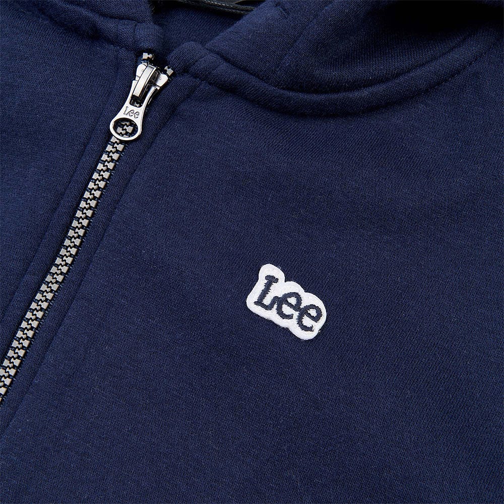 Badge Zip Through Hoodie